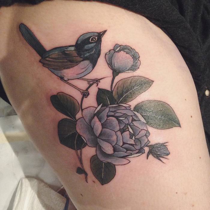 Nature Inspired Neo-Traditional Tattoos by Sophia Baughan