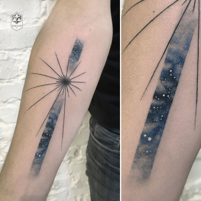 Stunning Galaxy Tattoos By Ola Pelczarska