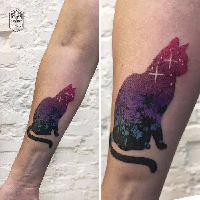 Stunning Galaxy Tattoos By Ola Pelczarska