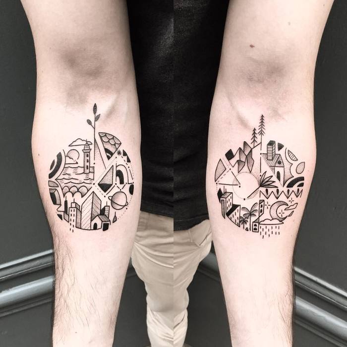 Impressive Abstract Tattoos by Mast Cora
