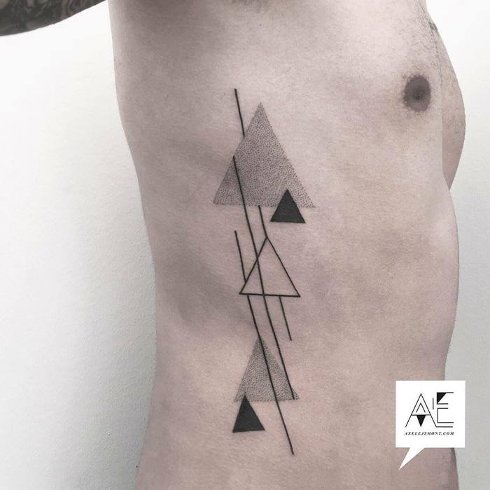 Geometric Abstract Tattoos by Axel Ejsmont