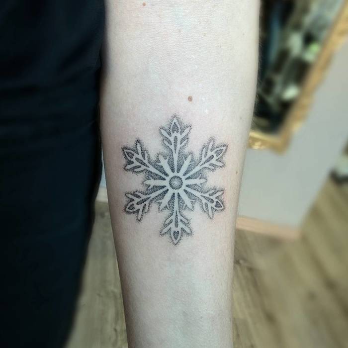 Snowflake Tattoo by Michele Volpi