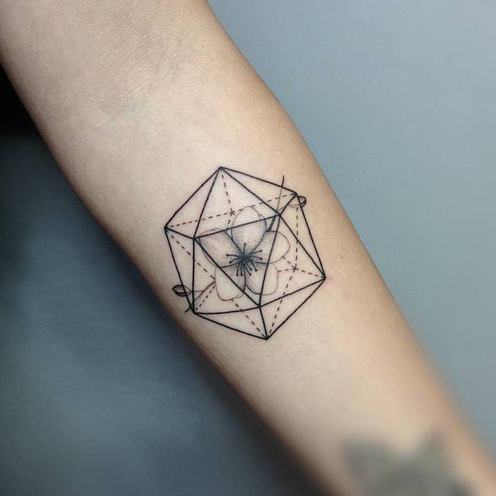 Geometric Tattoo by Michele Volpi