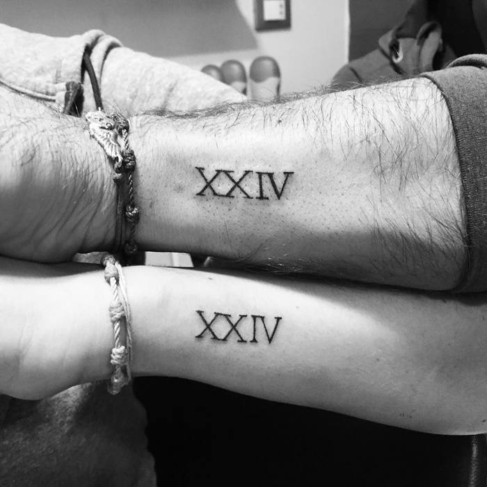 Matching Roman Numeral by Kosay Refaai