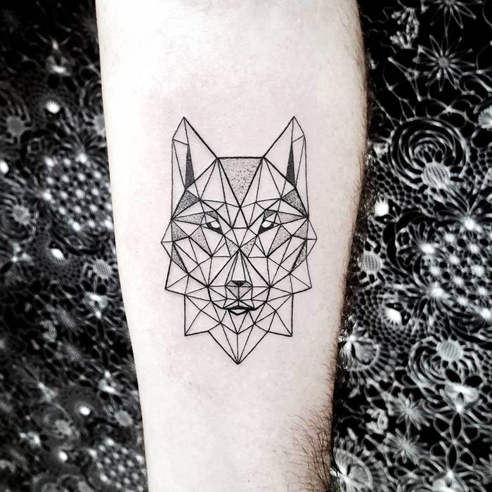 Wolf Tattoo by Pablo Díaz Gordoa
