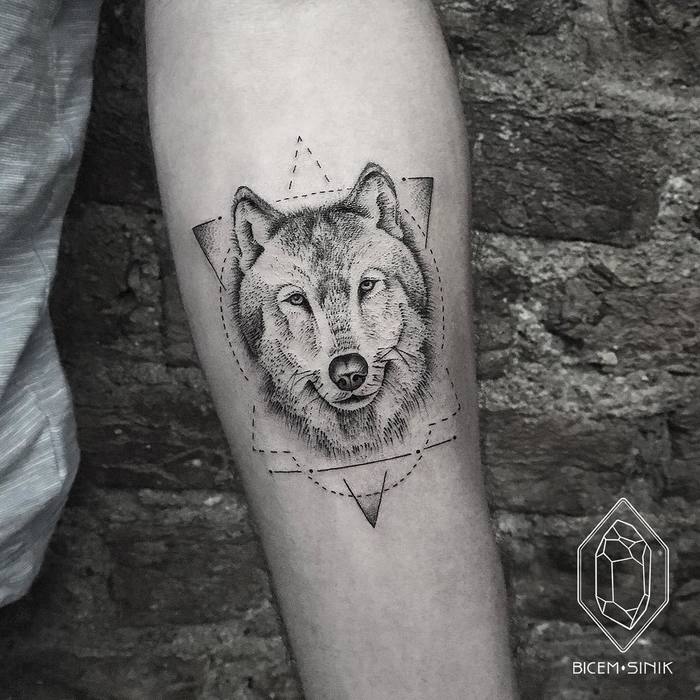 Wolf Tattoo by bicemsinik