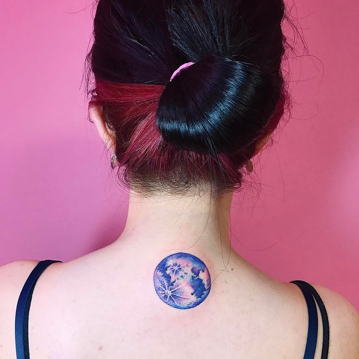 Blue Moon Tattoo by bomiomi