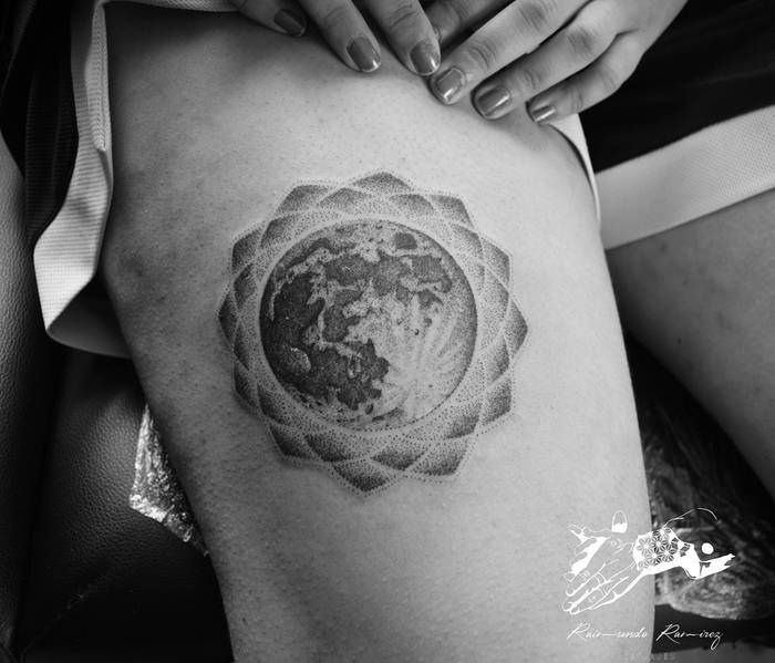 Full Moon Tattoo by raimundo_ramirez