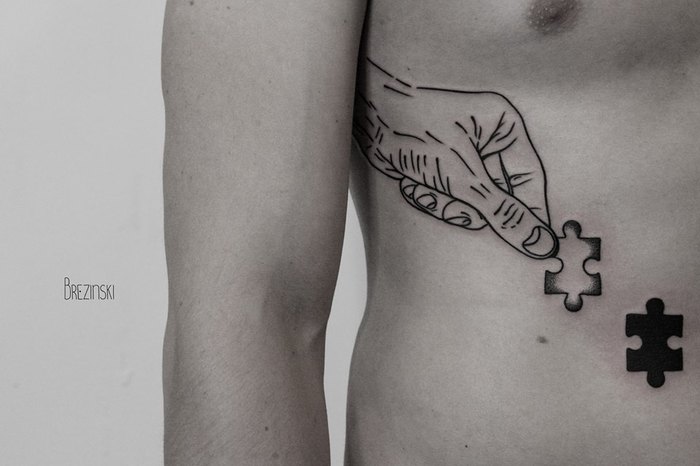 The Surreal Dotwork Tattoos of Ilya Brezinski