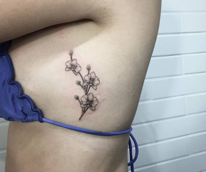 30 Gorgeous Orchid Tattoo Designs And Ideas Tattoobloq,How To Cut Corian With A Router