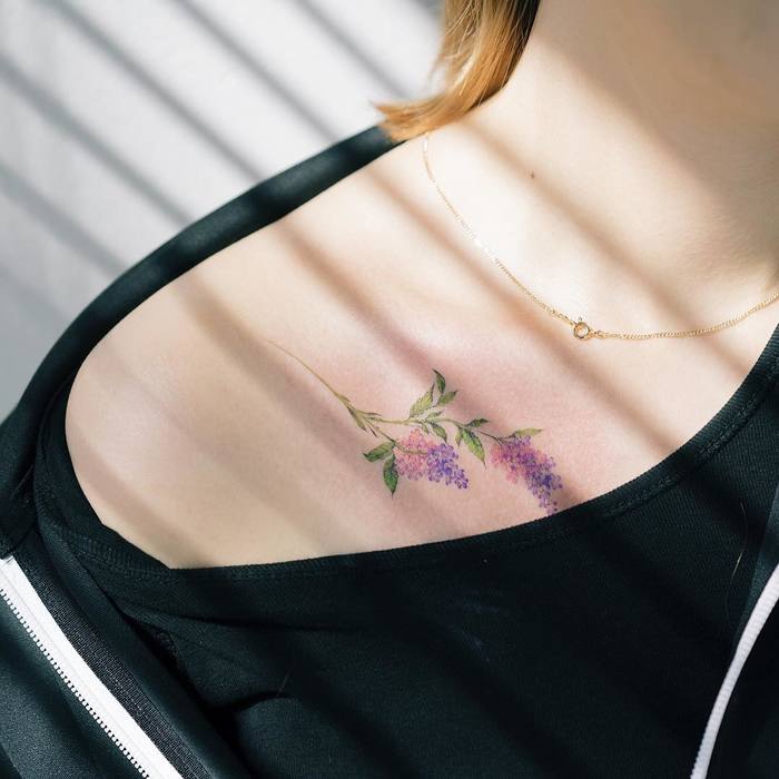 Lilac Tattoo by soltattoo