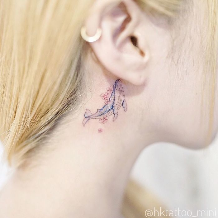 Little Whale Tattoo 