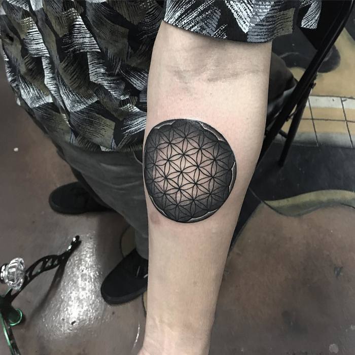Flower of Life Tattoo by deanjames_seventh
