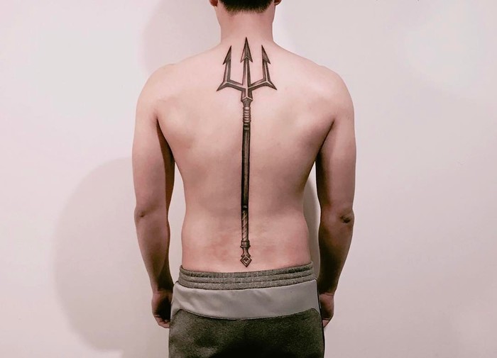 Trident Tattoo by tattooist_uno