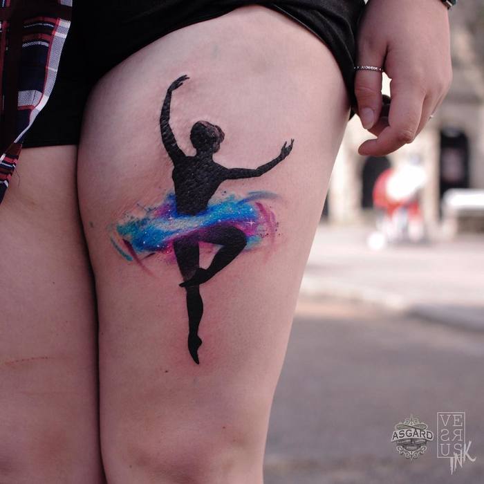 Ballerina Tattoo by versusink