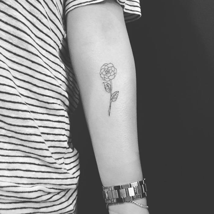 Camellia Tattoo by d.o_tattoos