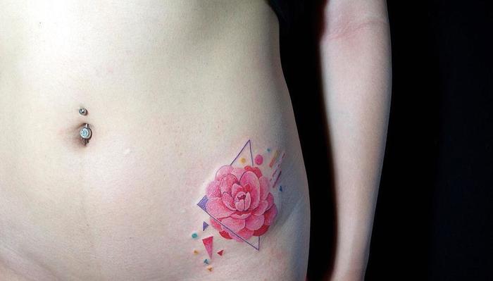 Camellia Tattoo by ednana4