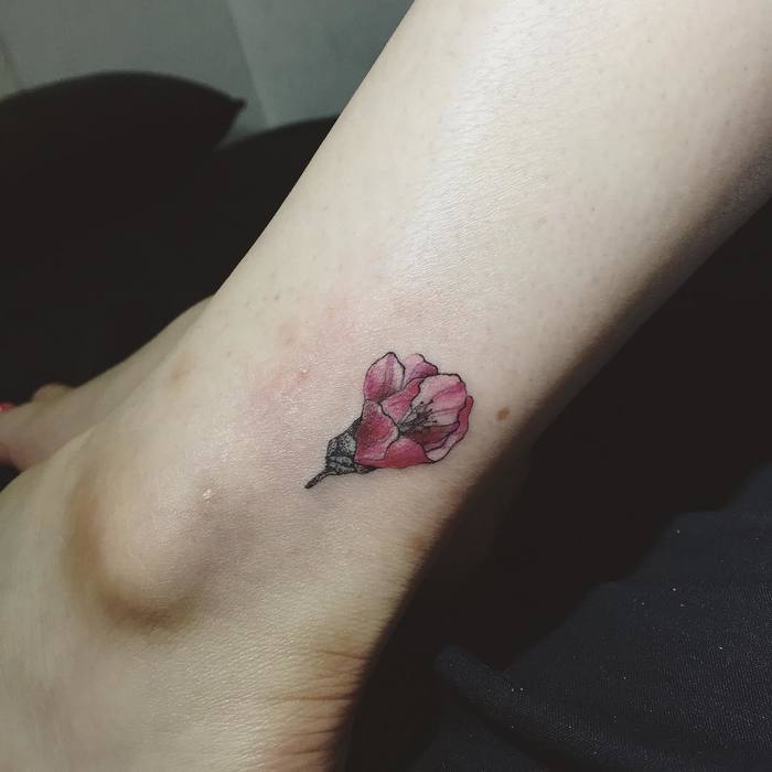 Camellia Tattoo by ilwolhongdam