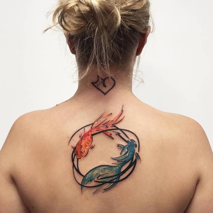 Goldfish Tattoo by lilke
