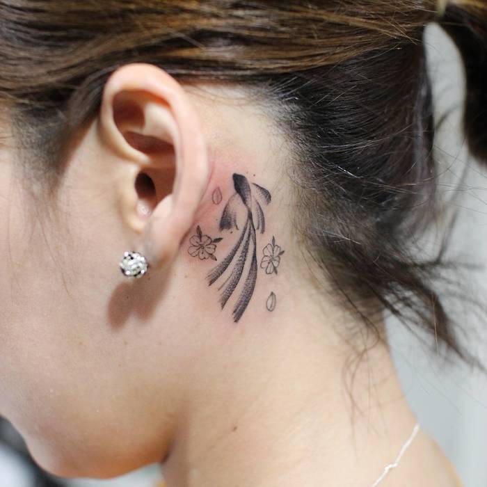 Goldfish Tattoo by tattooist_sodam