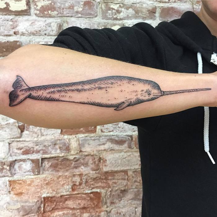 Narwhal Tattoo by zoya_myers