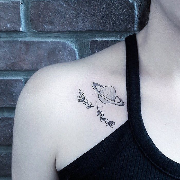 Planet Tattoo by artemissheva