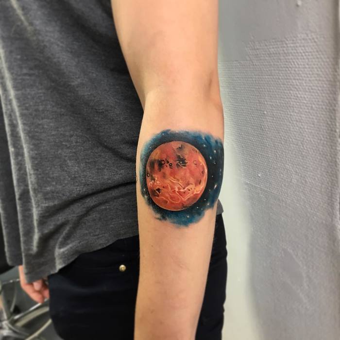 Planet Tattoo by vladatattooart