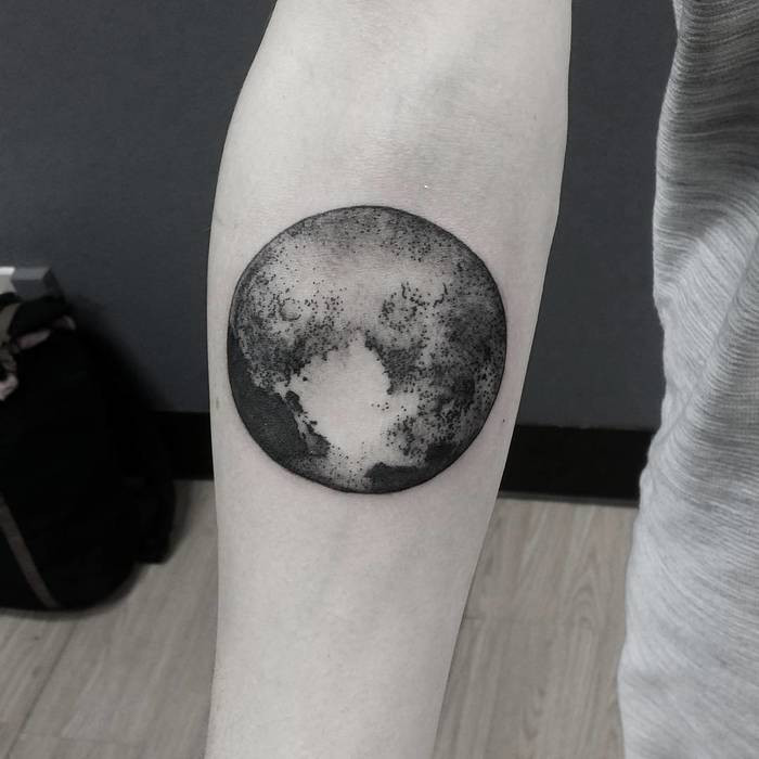 Pluto Tattoo by fabianpedroza