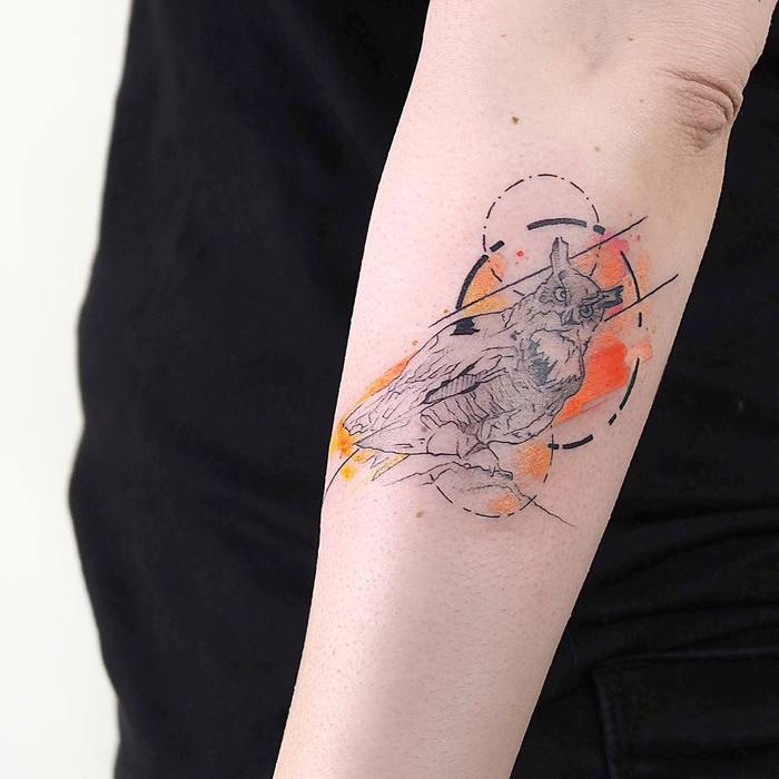Watercolor Tattoo by Baris Yesilbas