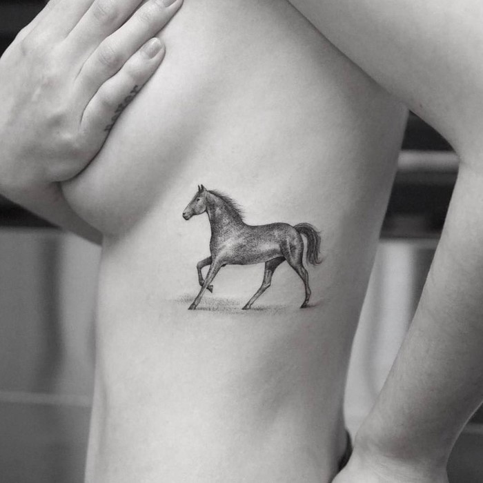 Horse Tattoo by Mr. K