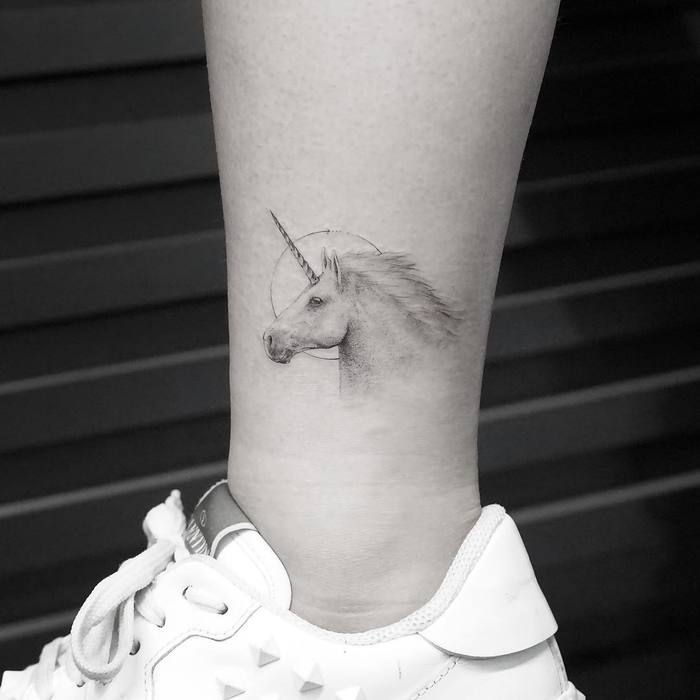 Unicorn Tattoo by Mr. K