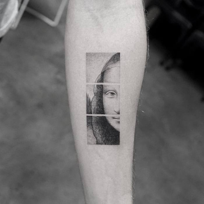 Mona Lisa Tattoo by Mr. K