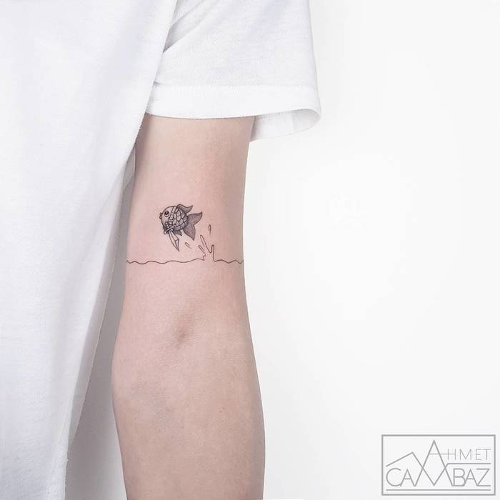 Adorable Tattoo by Ahmet Cambaz