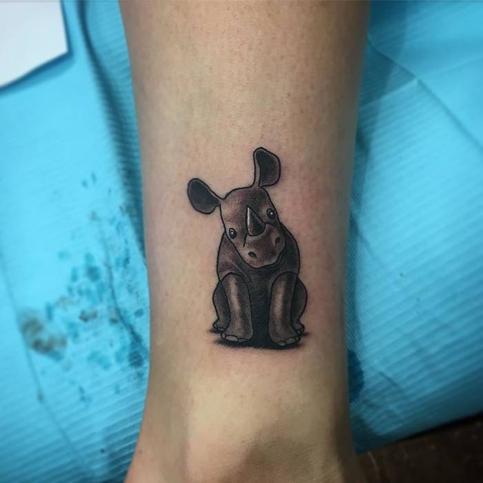 Rhino Tattoo by artofspencer