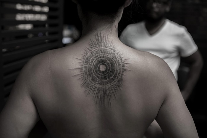 Fine Line Black and Gray Tattoos by Balazs Bercsenyi