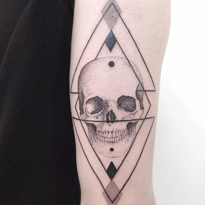 Geometric Abstract Tattoos by Axel Ejsmont