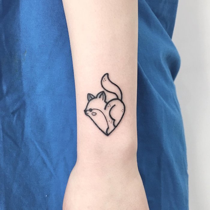 20 Cute Black Ink Tattoos by Tattooer Hugo