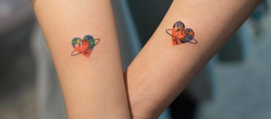 50 Powerful Matching Tattoos To Share With Someone You Love