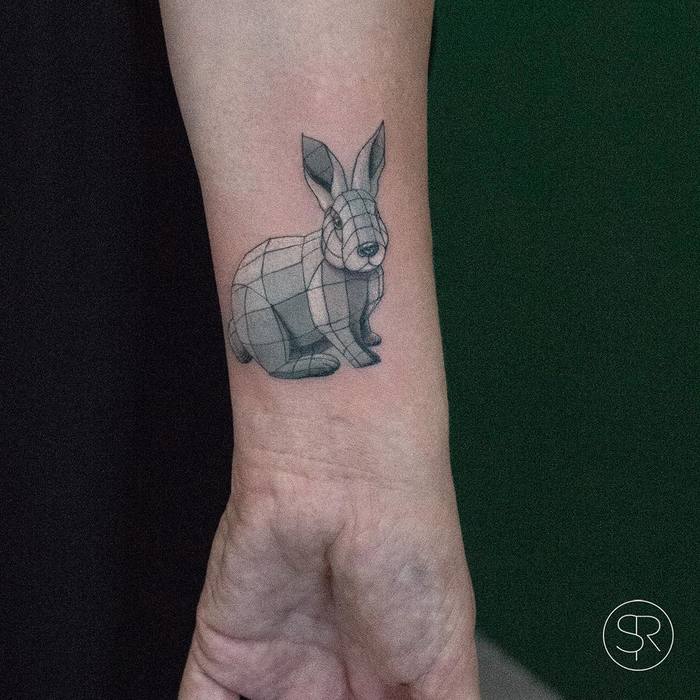Geometric Rabbit by svenrayen
