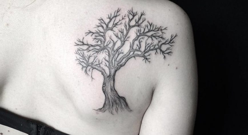 50 Mighty Tree Tattoo Designs and Ideas