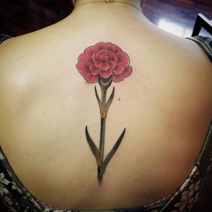 Carnation Tattoo by consafostattoos
