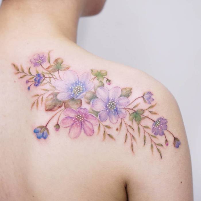 19 Flower Tattoos Thatll Live Forever  Darcy