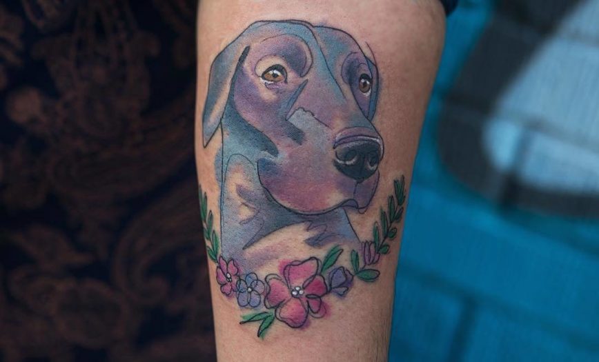 48 Lovely Dog Tattoo Designs to Celebrate Man’s Best Friend