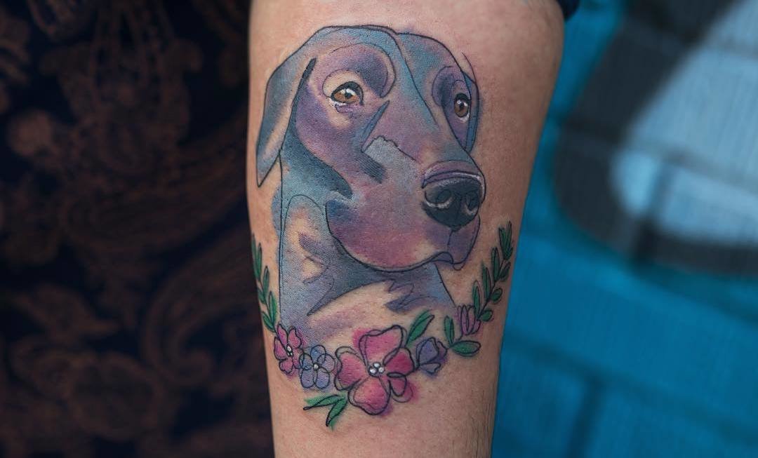 48 Lovely Dog Tattoo Designs to Celebrate Man’s Best Friend