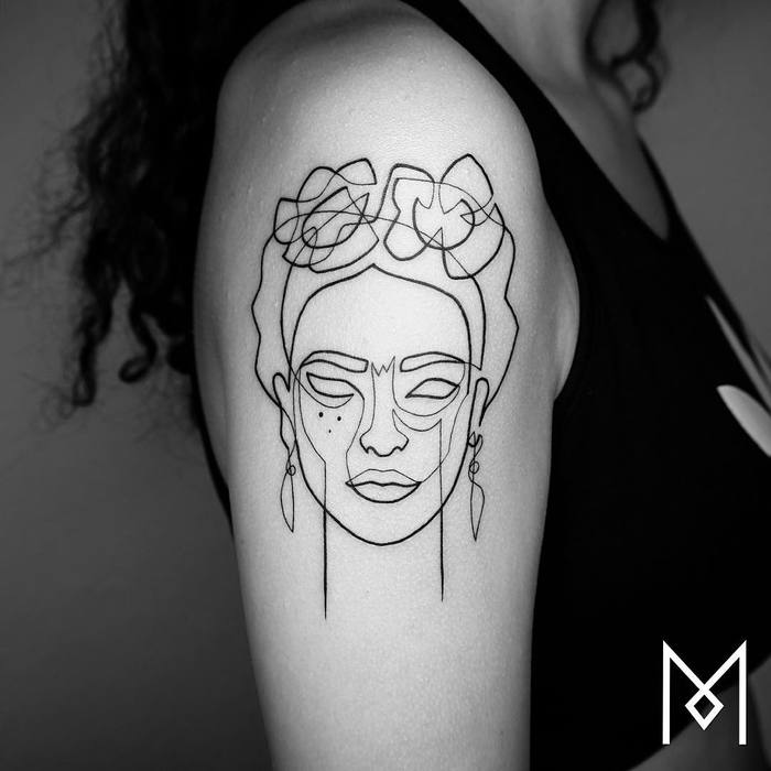 Frida Kahlo Tattoo by moganji