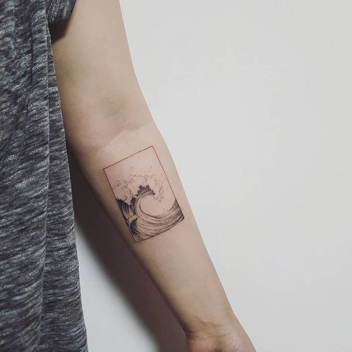 Wave Tattoo by ssukim_tattoo