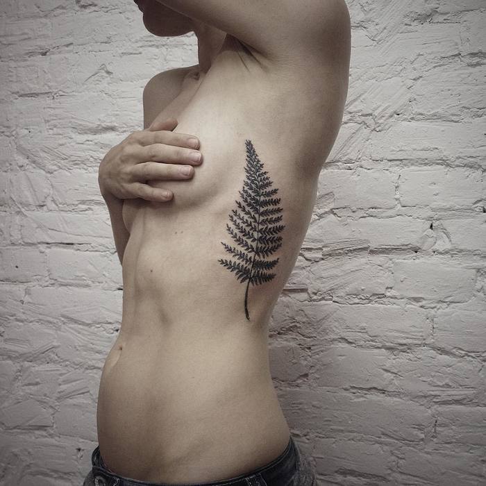 Fern Tattoo by severovroma