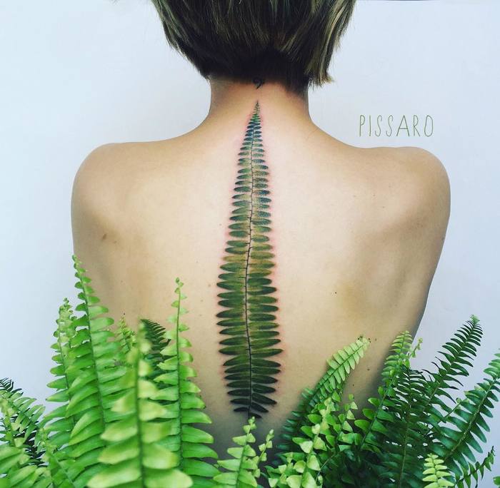 Fern Tattoo by pissaro_tattoo