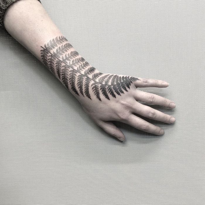 Fern Tattoo by ahadejia
