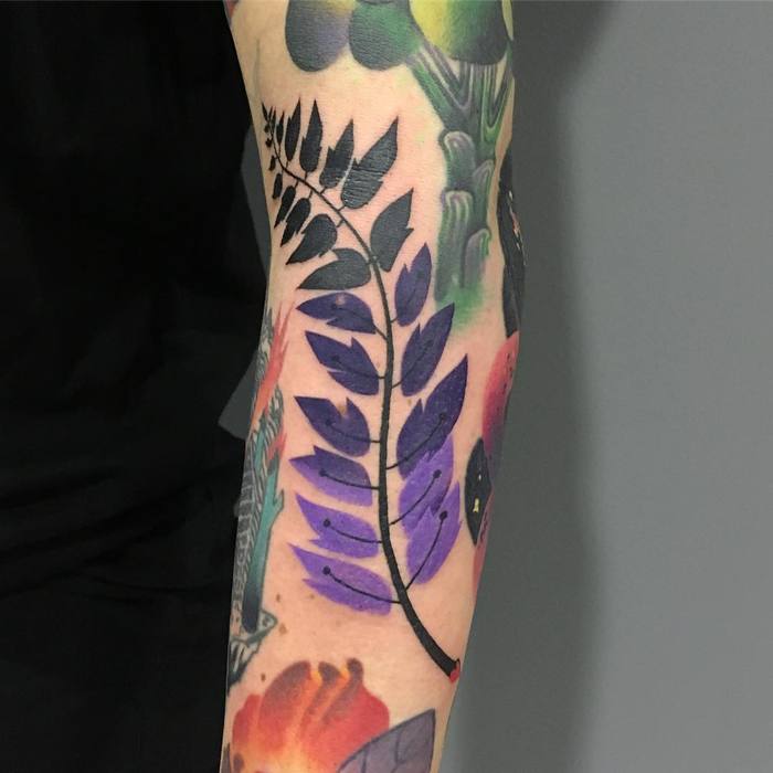 Fern Tattoo by martyna_popiel